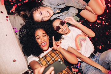 Making memories with crazy selfies