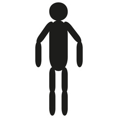 A jpeg illustration of a figure isolated on transparent background. Designed for web concepts, templates, prints