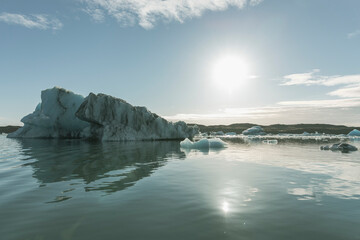 Fototapeta na wymiar Jokulsarlon Glacier Lagoon, Iceland