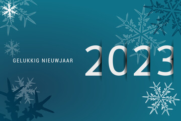 2023 - gelukkig nieuwjaar 2023