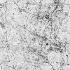 Black and white seamless grunge texture. Abstract chaotic background. Sample for creating a large seamless surface