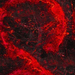 Red seamless grunge texture. Abstract chaotic background. Sample for creating a large seamless surface