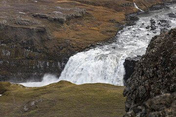 Hafragilsfoss Canyon Iceland