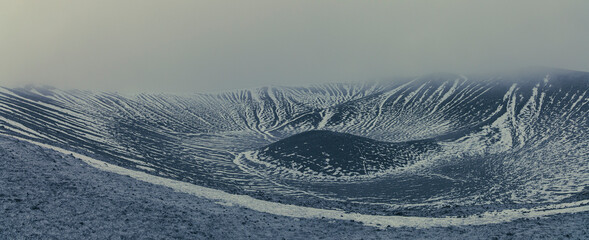 Hverfjall Crater, Iceland