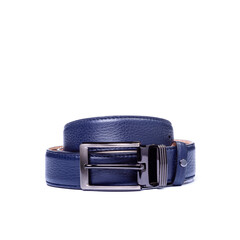 Men's belt in blue...