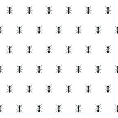 ant vector seamless pattern background
