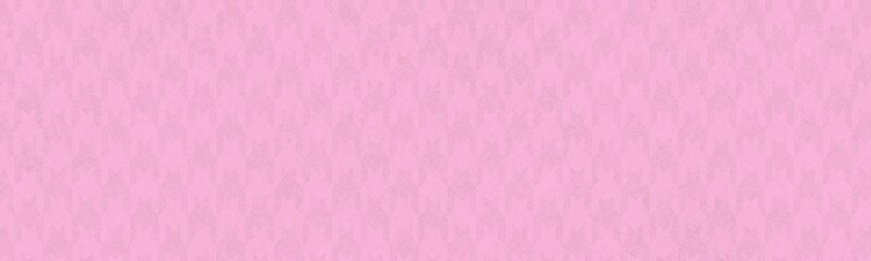 桜色の千鳥格子模様の和紙、和柄バナー背景素材	