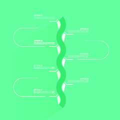 Set elements of infographics for business presentation, vector illustration template