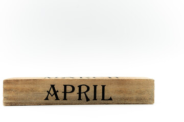 【カレンダー】4月・APRIL【スケジュール】 - obrazy, fototapety, plakaty