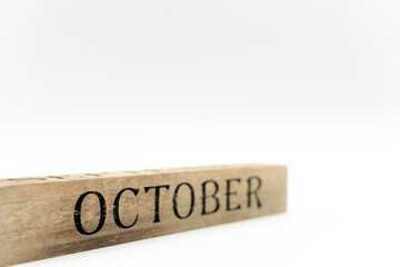 【カレンダー】10月・OCTOBER【スケジュール】 - obrazy, fototapety, plakaty