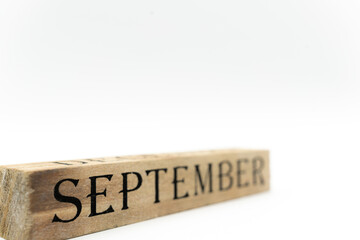 【カレンダー】9月・SEPTEMBER【スケジュール】 - obrazy, fototapety, plakaty