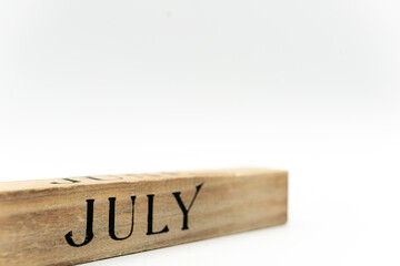 【カレンダー】7月・JULY【スケジュール】 - obrazy, fototapety, plakaty