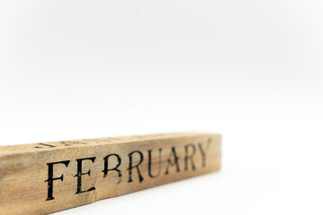 【カレンダー】2月・FEBUARY【スケジュール】 - obrazy, fototapety, plakaty