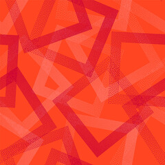 Square rhombus shapes of dot points geometric vector seamless pattern.