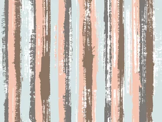 Wallpaper murals Painting and drawing lines Sloopy gouache vertical lines vector pattern.