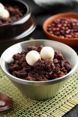 Red Bean Porridge with Tteok
