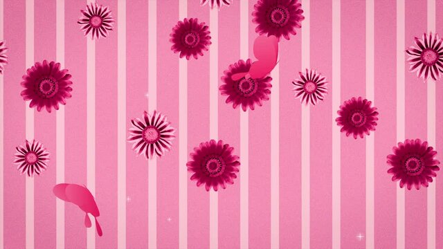 Floral Animated 4k Background