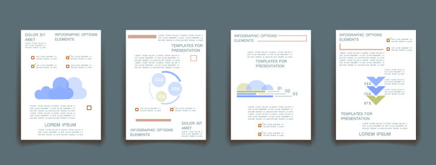 Cards for business data visualization
