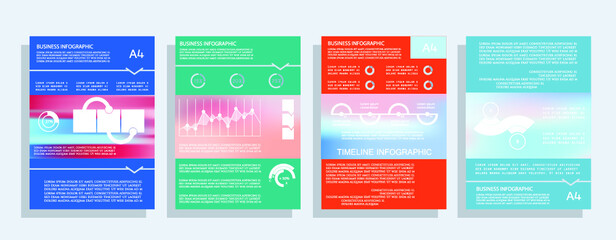 Cards for business data visualization