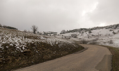 road in the mountains