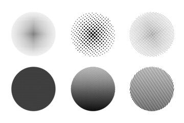 Set of geometric monochrome abstract backgrounds, design elements