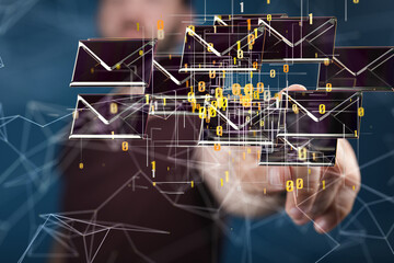 Email Mail Communication Online Chat Business Internet Technology Network Concept