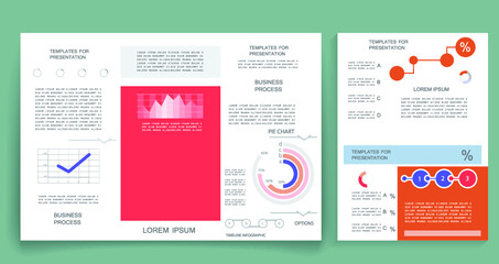 Cards for business data visualization