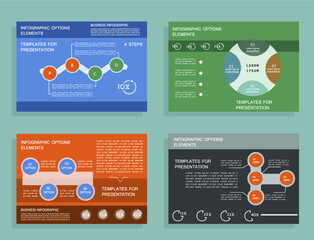 Cards for business data visualization