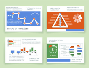 Cards for business data visualization