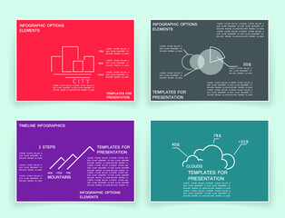 Cards for business data visualization