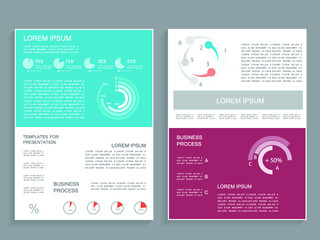 Cards for business data visualization