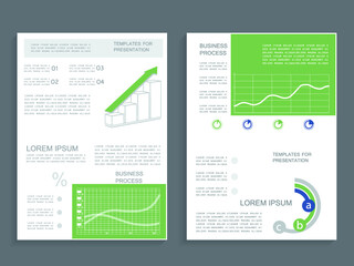 Cards for business data visualization