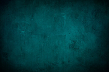 Teal colored grunge background