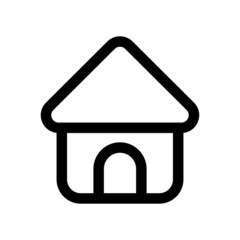 House vector Flat Icon Design Symbol on White background EPS 10 File