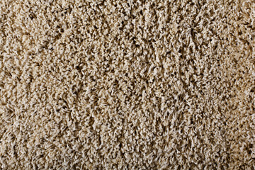 Beige, light brown seamless carpet texture. A beige rug background.