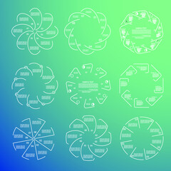 Template for your project, options for presentations