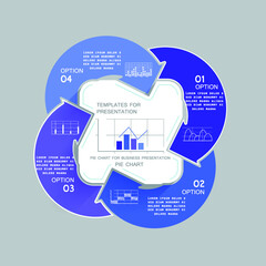 Infographic elements for annual business reports
