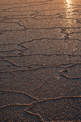 Cracked ice in the Baltic sea