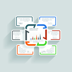 Template for your project, options for presentations