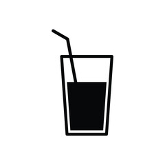 juice icon cocktail drink vector icon