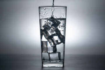 Glass of water