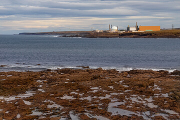 Dounreay Nuclear Plant - Caithness on the north coast of Scotland