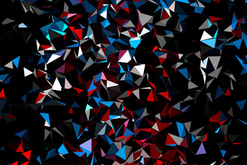 abstract background with triangles, facets abstract background, Polygonal Mosaic Background, Creative Design Templates.
