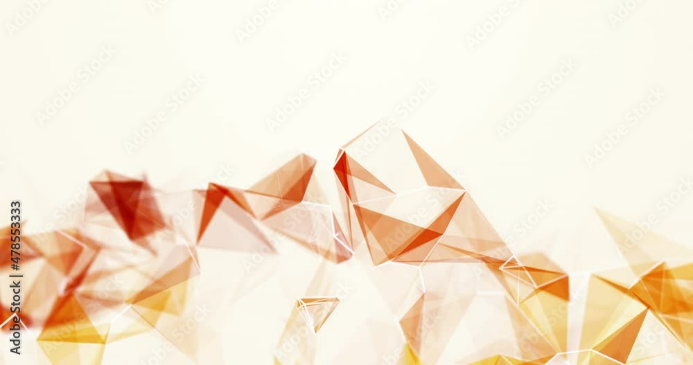 Poster plexus concept, lines connection background animation