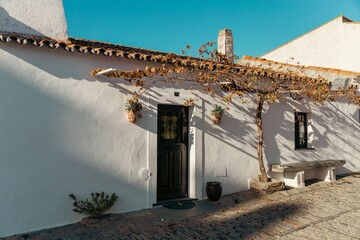 Ruas de Monsaraz em Portugal