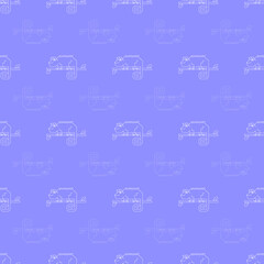 seamless repeat pattern with cute white chameleon running in a row on a purple background perfect for fabric, scrap booking, wallpaper, gift wrap projects
