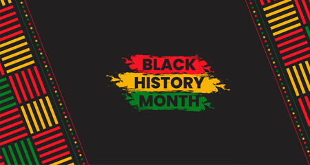 black history month background. African American History or Black History Month. Celebrated annually in February in the USA and Canada. black history month 2022