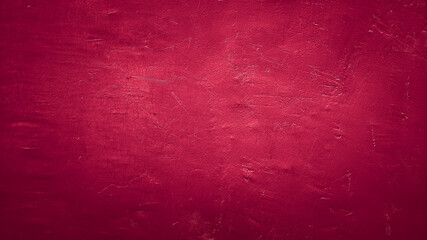 red abstract old concrete wall texture background