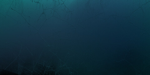Abstraction, wallpaper with lines, cracks, ice, glass. Blue textured background with backlight.