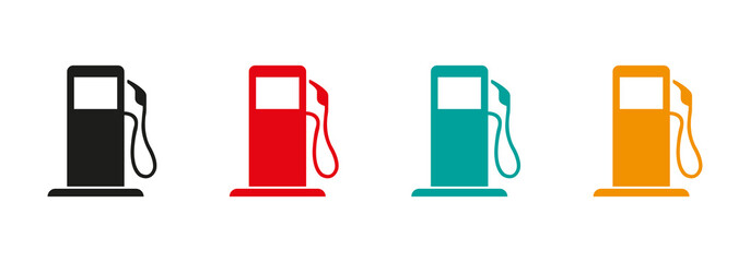 Gas station. Gasoline. Refill. Vector image.